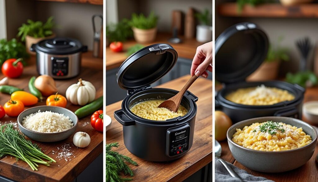 découvrez comment préparer un risotto savoureux au cookeo en quelques étapes simples. suivez notre guide pour un plat crémeux et plein de saveurs, parfait pour toutes les occasions.