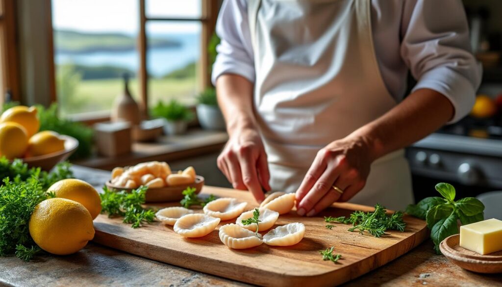 découvrez l'art de préparer les délicieuses coquilles saint-jacques en normandie et en bretagne. explorez des recettes traditionnelles et des astuces de chefs pour savourer ce délice de la mer, fraîchement pêché dans ces régions emblématiques. transformez chaque plat en une expérience culinaire inoubliable !