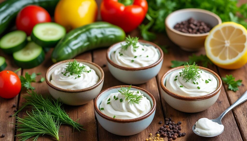 découvrez des alternatives crémeuses à la crème fraîche pour rehausser vos recettes. explorez des options saines et savoureuses qui ajouteront une touche délicieuse à vos plats, que ce soit pour des sauces, des soupes ou des desserts.