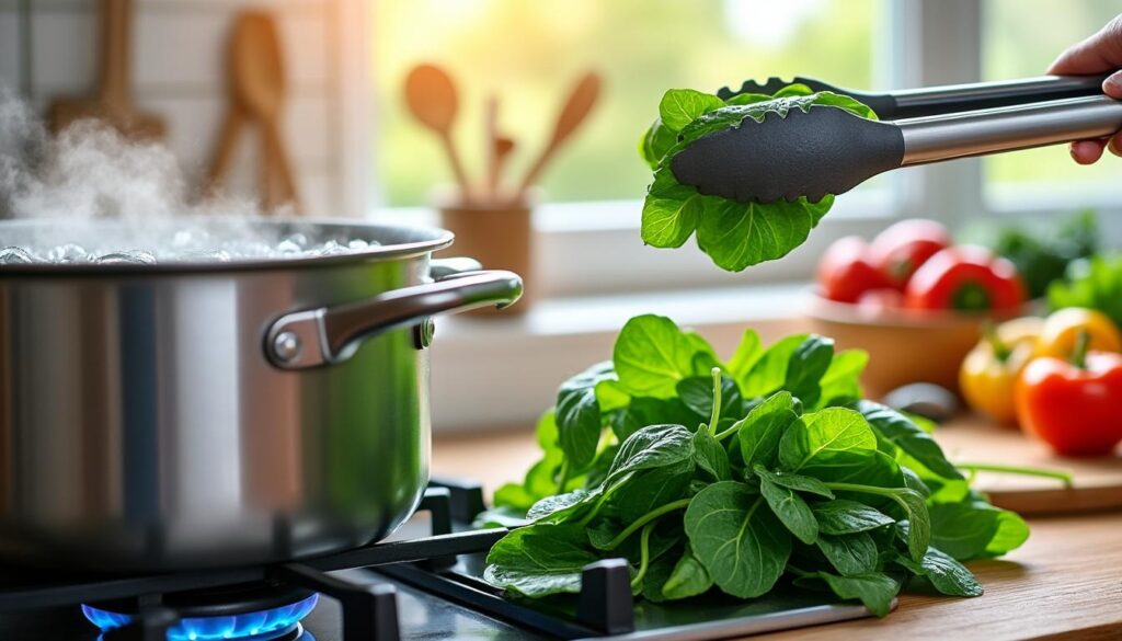 découvrez nos conseils pratiques pour cuire des épinards frais tout en préservant leurs nutriments et leur saveur. apprenez les techniques de cuisson optimales, des astuces pour éviter la perte de vitamines, et des recettes pour profiter pleinement de ce légume riche et sain.