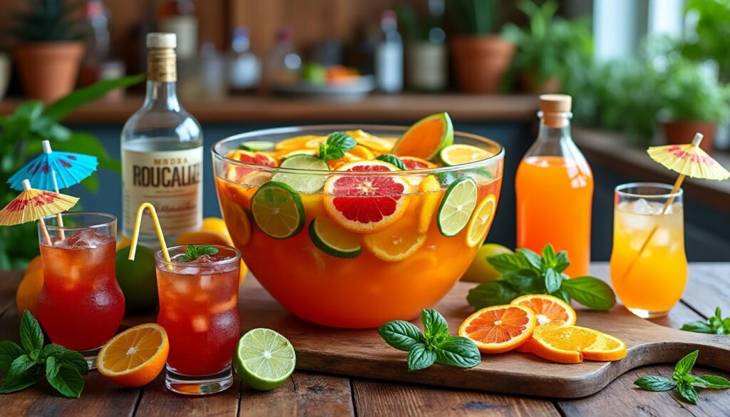 découvrez nos astuces et recettes pour préparer un délicieux punch pour 40 personnes ! que vous souhaitiez des saveurs fruitées, épicées ou classiques, apprenez à mélanger des ingrédients variés pour ravir vos invités lors de vos événements festifs.