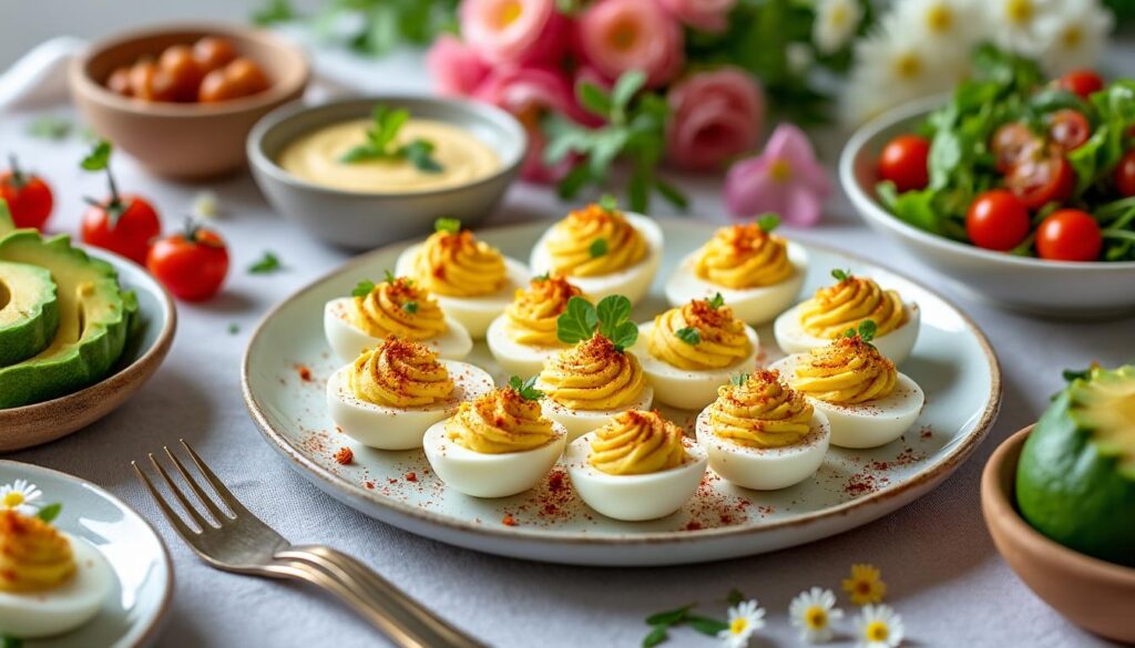 découvrez comment servir des œufs mimosa avec des accompagnements savoureux pour épater vos invités. des idées de garnitures, astuces de présentation et conseils pour une recette réussie à tous les coups !