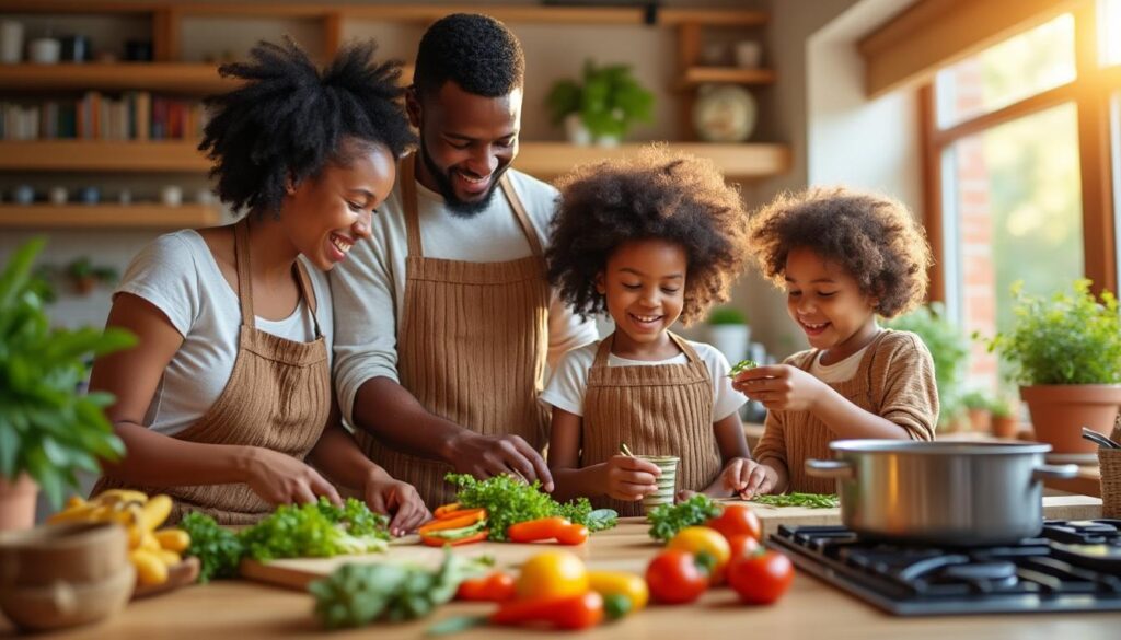 découvrez comment préparer des recettes simples et savoureuses qui raviront toute la famille. des idées rapides et faciles à réaliser pour des repas équilibrés, tout en appréciant le plaisir de cuisiner ensemble.